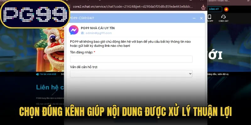 Chọn đúng kênh giúp nội dung được xử lý thuận lợi