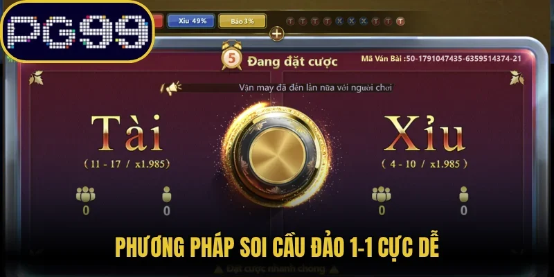 Phương pháp soi cầu đảo 1-1 cực dễ